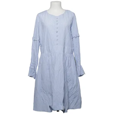 Jurk (Blauw, Wit) van Benin Style Katoen, Polyester