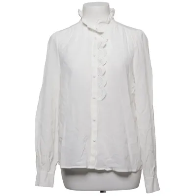 Bluse (Hvid) fra Sézane Polyester, Silke