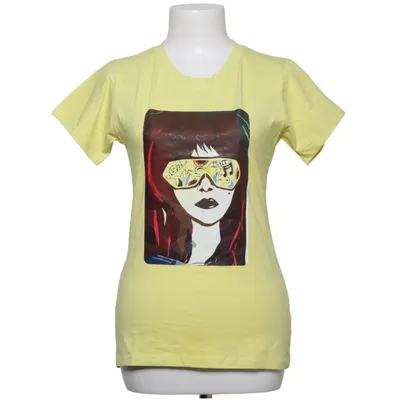 T-shirt (Jaune) de SBS Coton, Élasthane