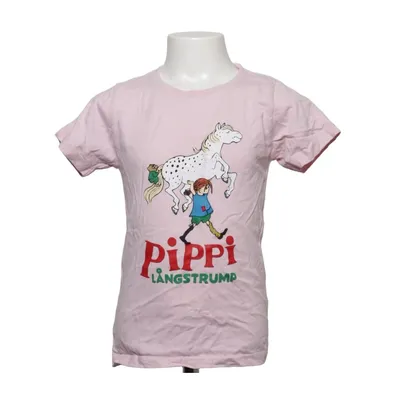 T-shirt (Roze, Meerkleurig) van Pippi Långstrump Organisch katoen