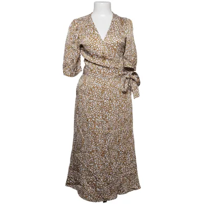 Wrap dress (White, Brown) from Second Female Viscose