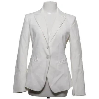 Blazer (Wit) van Patrizia Pepe Acetaat, Elastaan, Polyamide, Polyester