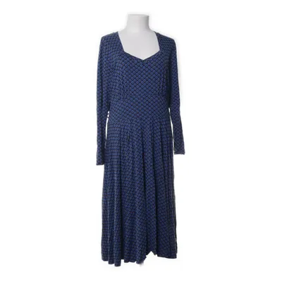 Klänning (Blå, Flerfärgad) från Blutsgeschwister Elastan, Viskos