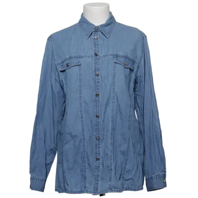 Chemise en jean (Bleu) de Cassani Coton
