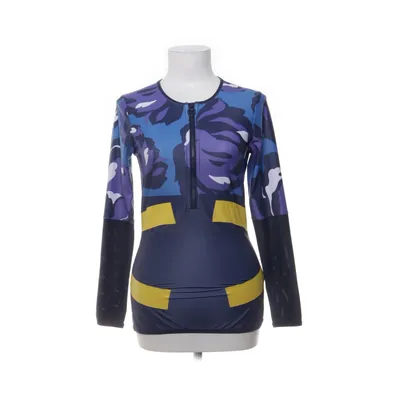 Badtröja (Blå, Gul, Lila, Vit, Flerfärgad) från Adidas Elastan, Polyester