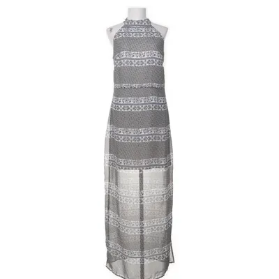 Långklänning (Vit, Svart, Blå) från First and I Polyester