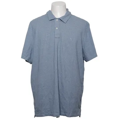 Poloshirt (Blauw) van American Eagle Katoen, Elastaan, Polyester