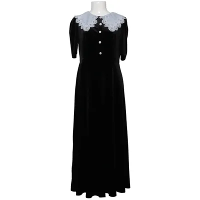 Robe (Noir, Blanc) Élasthane, Polyester