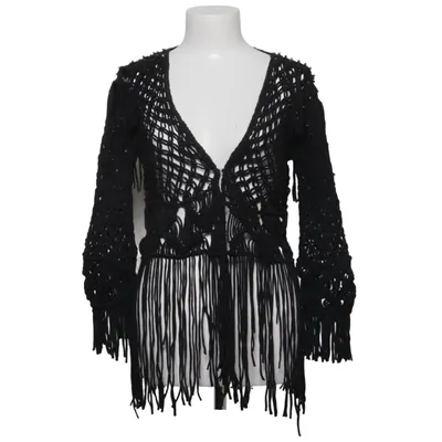 Cardigan (Black) from Bershka Cotton