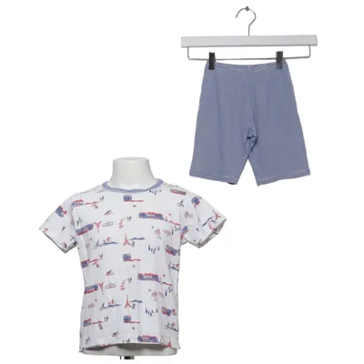 Pyjama (Wit, Blauw, Meerkleurig) van Petit Bateau Katoen