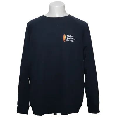 Sweatshirt (Blauw) van Next Level Apparel Katoen, Polyester