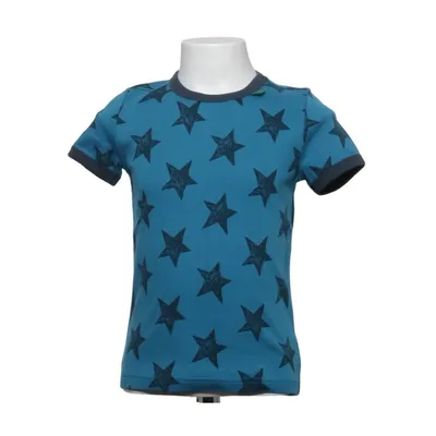 T-shirt (Bleu, Noir) de Fred's World by Green Cotton Coton