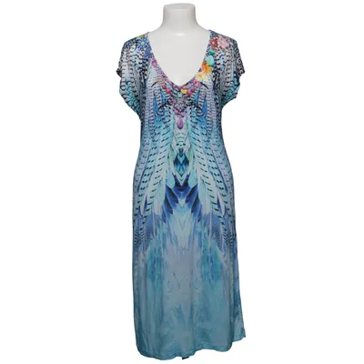 Robe (Bleu, Multicolore) de Rösch Élasthane, Viscose