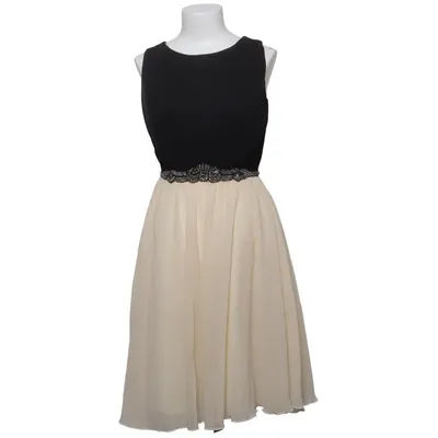Robe de cocktail (Noir, Beige) de Little Mistress Élasthane, Polyester