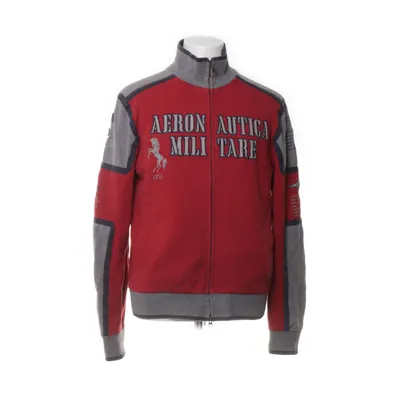 Träningsjacka (Röd, Grå) från Aeronautica Militare Bomull, Elastan