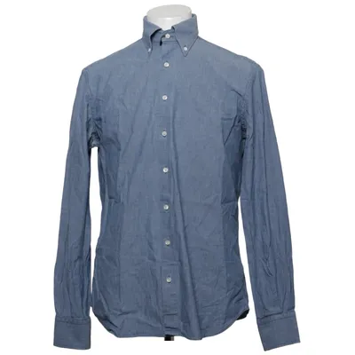 Shirt (Chambray buttons down shirt) van Shirtonomy Katoen