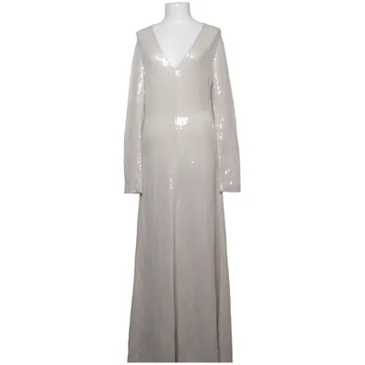 Långklänning (Beige, Silverfärgad) från By Malene Birger