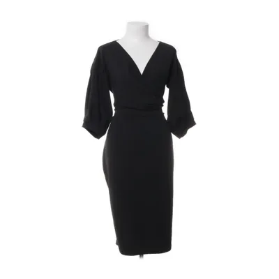 Klänning (Svart) från Boohoo Elastan, Polyester