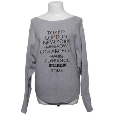 Sweater (Gray) from Les Étoiles Claires Acrylic, Elastane, Merino wool
