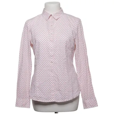 Shirt (White, Pink) from Taifun Cotton