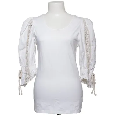 Dirndl blouse (White) from Alphorn Cotton, Elastane