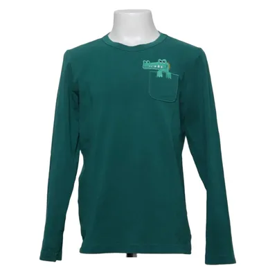 Langærmet t-shirt (Grøn) fra Fred's World by Green Cotton Elastan, Økologisk bomuld