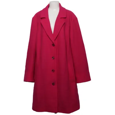 Manteau (Rose) de Kj Brand Polyester, Laine