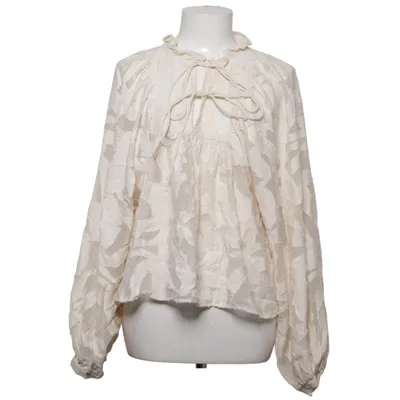 Blouse (White) from H&M Polyamide, Viscose