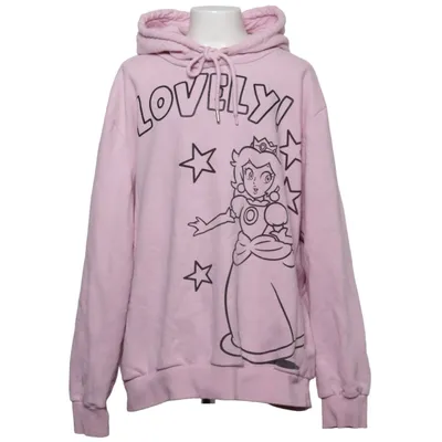 Hættetrøje (Pink) fra Super Mario Bomuld, Polyester