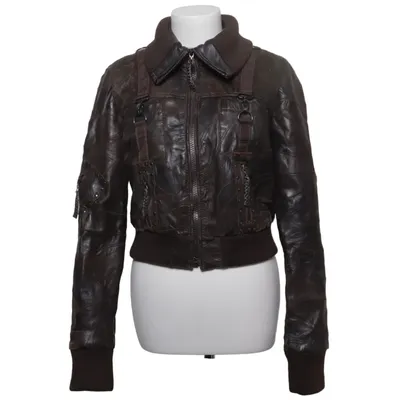 Jacket (Brown) from Munthe plus Simonsen Elastane, Polyester, Wool