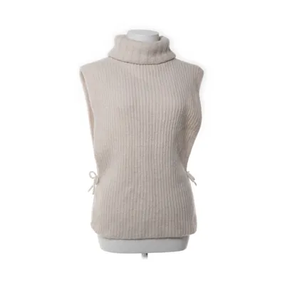 Pull sans manches (Beige) de Lindex Acrylique, Élasthane, Polyamide, Polyester, Laine