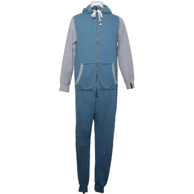 Grenouillère (Bleu, Gris) de Livergy Coton, Polyester