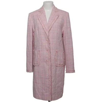 Coat (Pink, Multicolored) from Best Connections Acrylic, Cotton, Polyester, Viscose