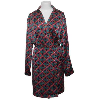 Robe portefeuille (Bleu, Multicolore) de Retro & Icone Polyester