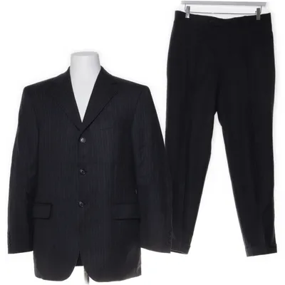 Suit (Gray) from Bexleys Viscose, Wool