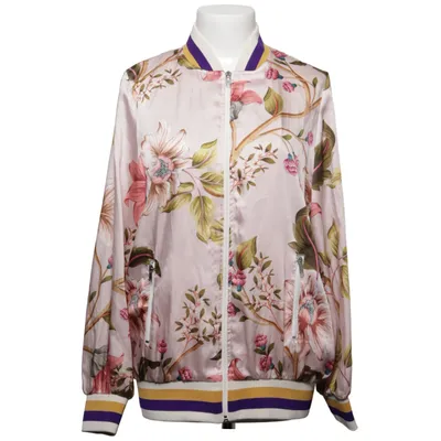 Bomberjakke (Pink, Flerfarvet) fra Vicolo Nylon, Polyester