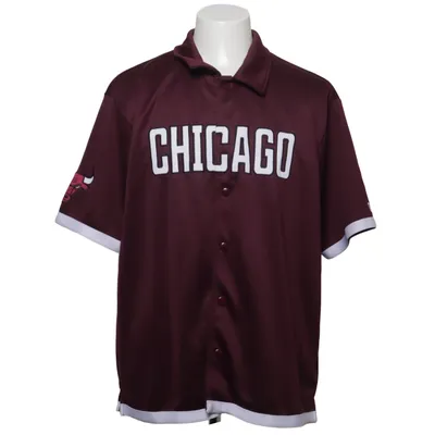 Baseballtrøje (Rød) fra New Era Polyester