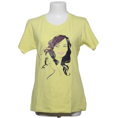 T-shirt (Jaune) de SBS Coton, Élasthane