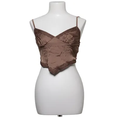 Crop top (Brown) from Subdued Viscose