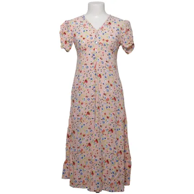 Maxi jurk (Beige, Meerkleurig) van Fame Viscose