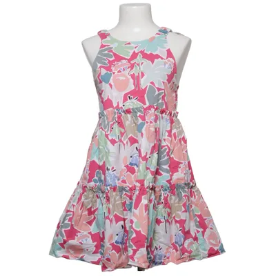 Jurk (Roze, Meerkleurig) van Zara Trafaluc Collection Katoen, Elastaan