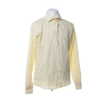 Shirt (Geel, Wit) van Bertoni Katoen, Polyester
