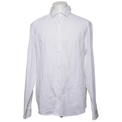 Shirt (White) from H&M Cotton, Elastane, Polyamide
