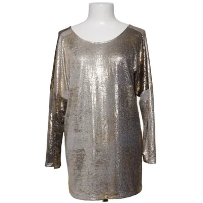 Top (Gold, Black) from Cato Elastane, Metallic fiber, Polyamide, Polyester
