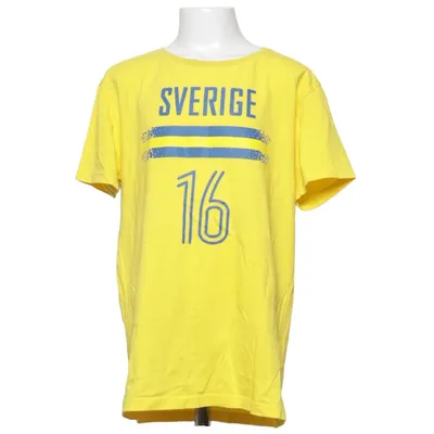 T-shirt (Gul, Blå) fra Official Supporter Bomuld