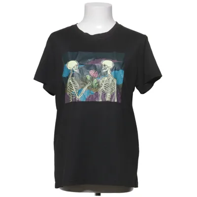 T-shirt (Svart) från Romwe Elastan, Polyester