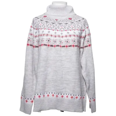 Trui (Grijs, Wit, Rood) van Atlas for Women Acryl
