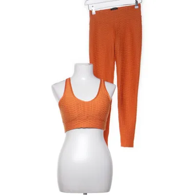 Ensemble de vêtements de sport (Orange) de Amisu Élasthane, Polyester
