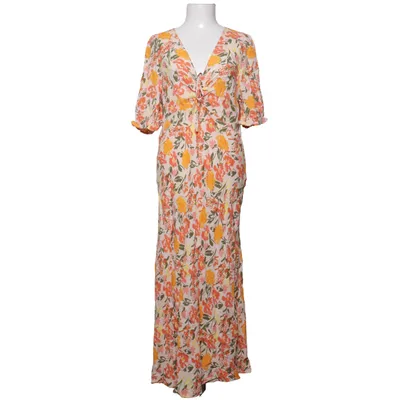 Robe longue (Blanc, Multicolore) de George Viscose