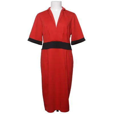 Jurk (Rood, Zwart) van Miusol Elastaan, Polyester, Viscose
